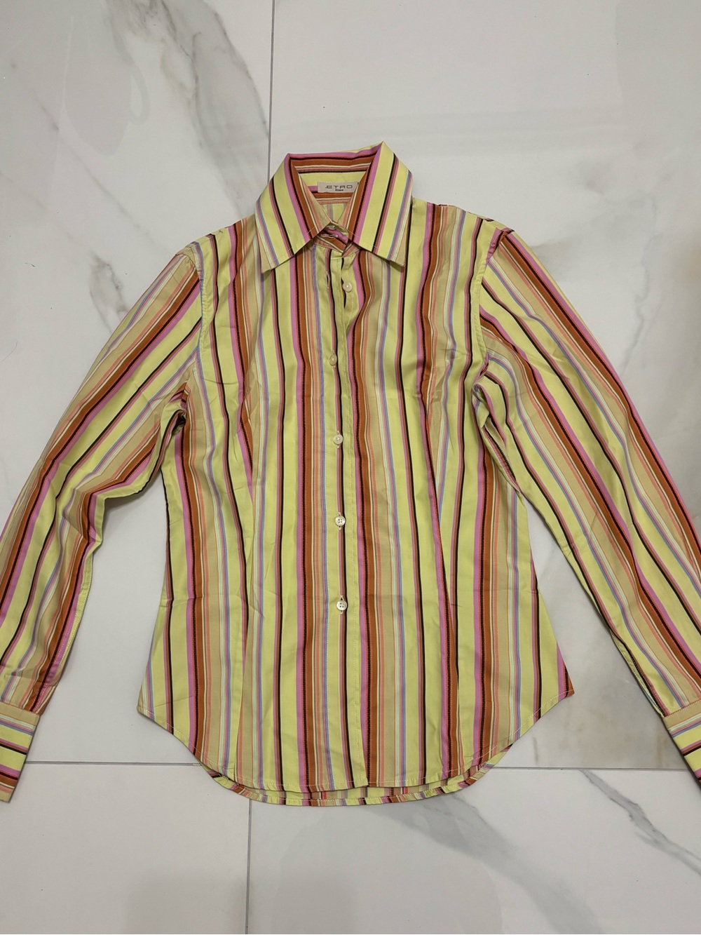 Vintage Etro Women Striped Shirt 38 (S)